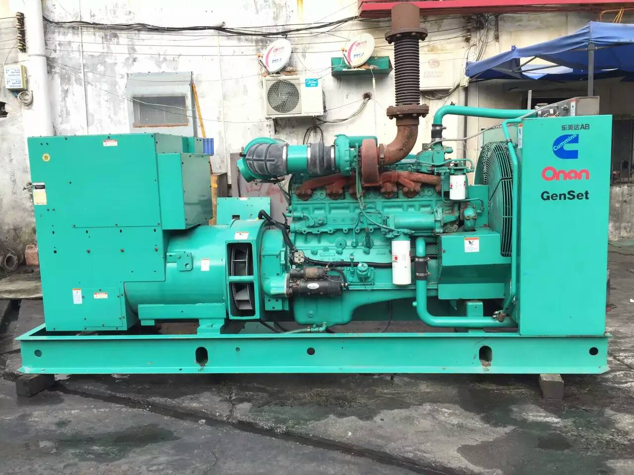 铜官租赁发电机-柴油发电机不正常冒烟的原因